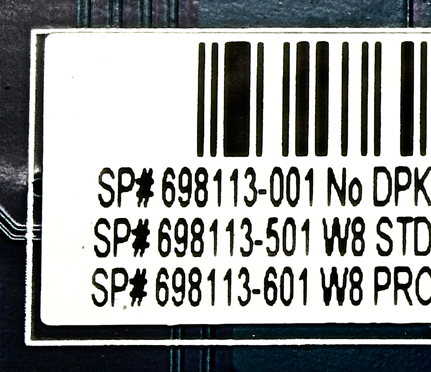 HP 698113-601 SYSTEM BOARD Z230 MT, Used
