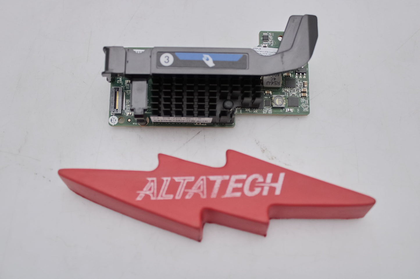 HP 700761-001 FLEXFABRIC 20GB 2P 650FLB Adapter, Used
