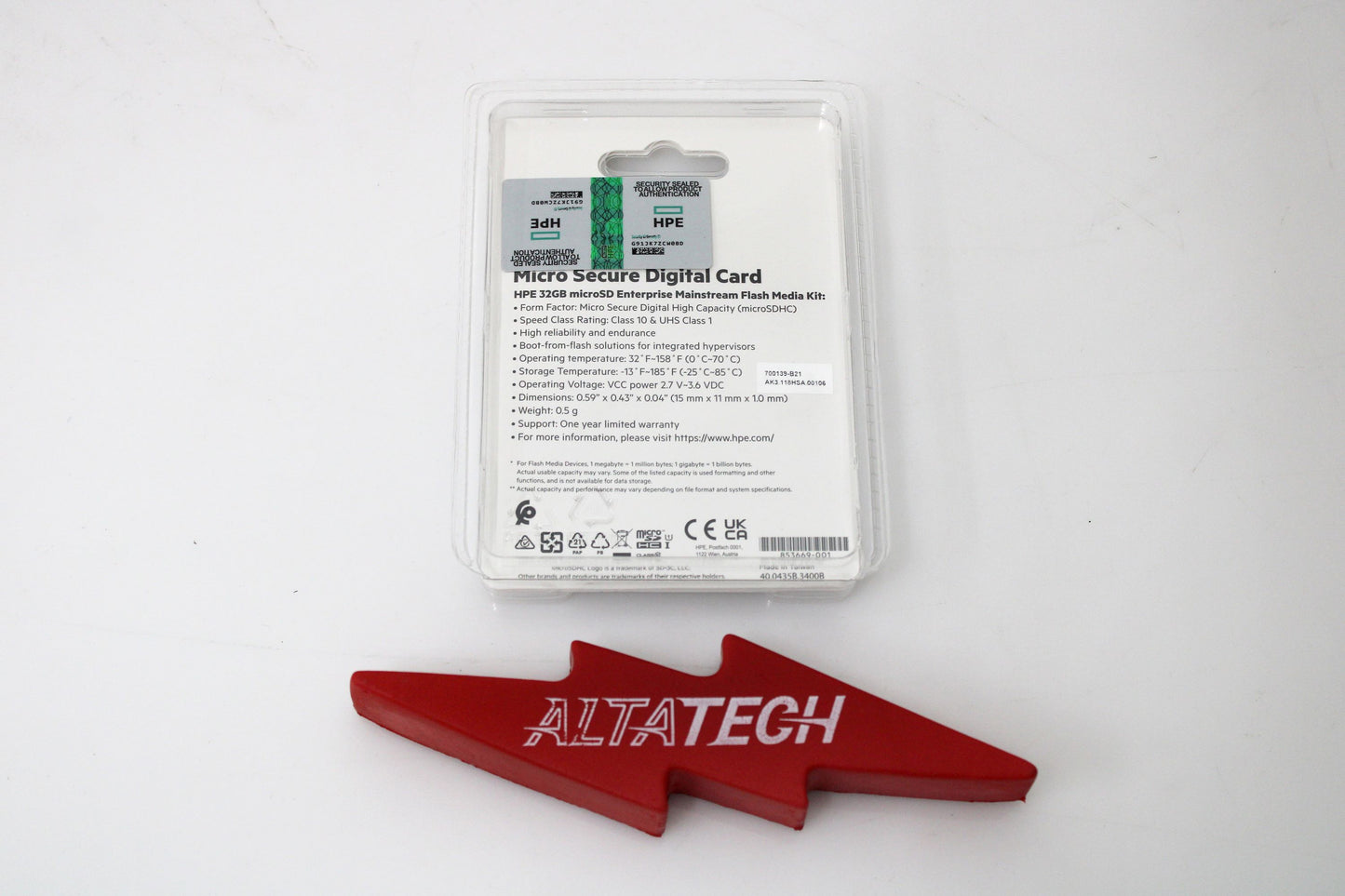 HP 704502-001_NEW HPE 32GB MicroSD Flash Memory Card, New Sealed