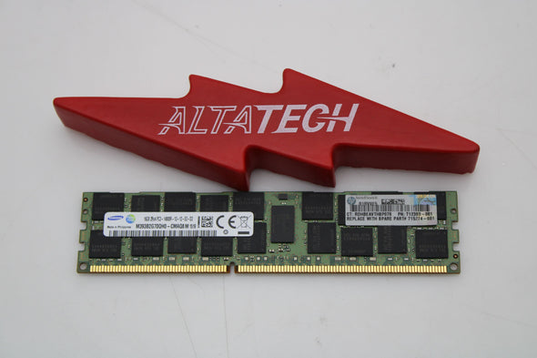 HP 708641-B21 16GB PC3-14900R DDR3-1866 2RX4 ECC, Used