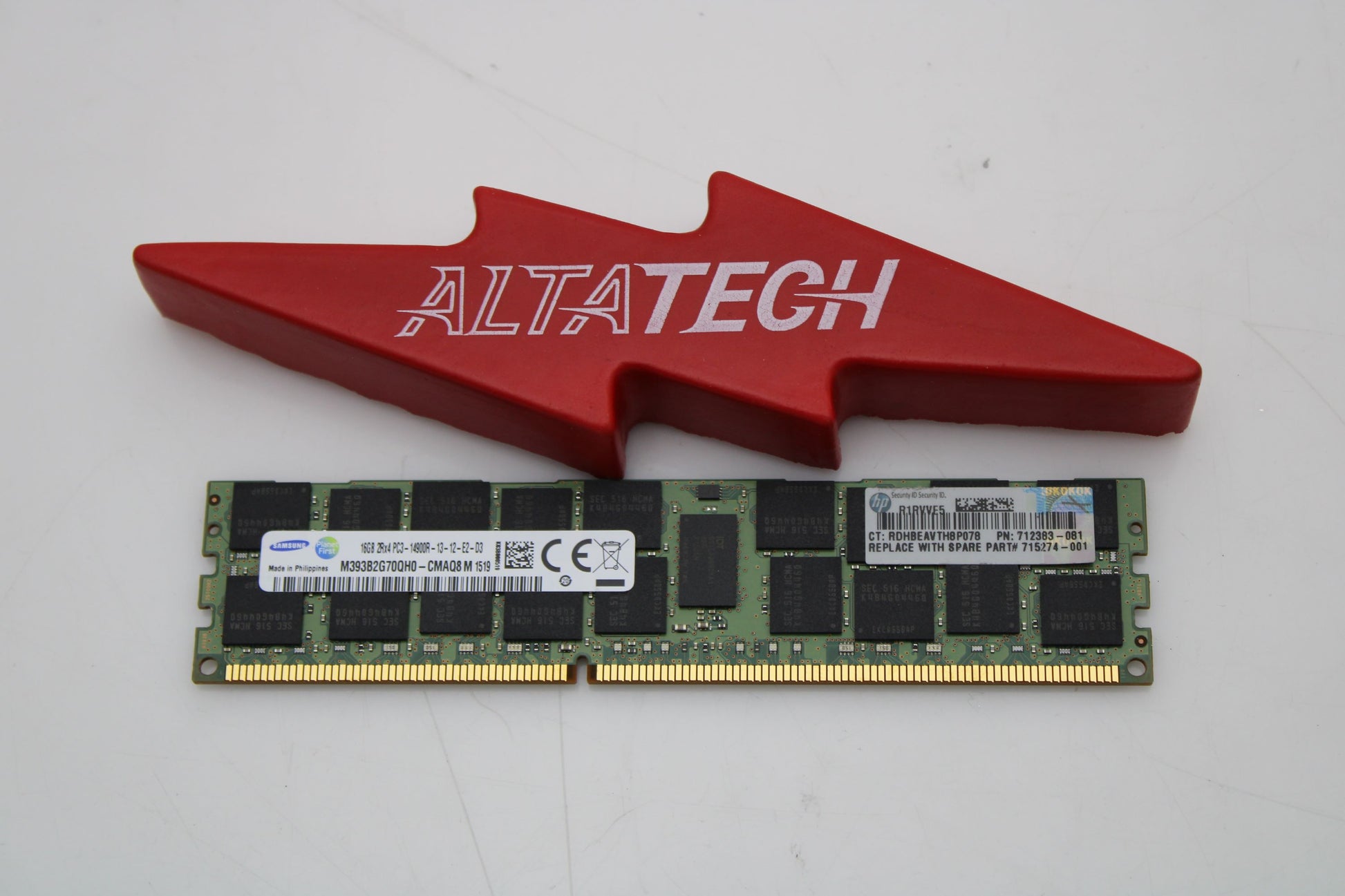 HP 712383-081 16GB PC3-14900R DDR3-1866 2RX4 ECC, Used