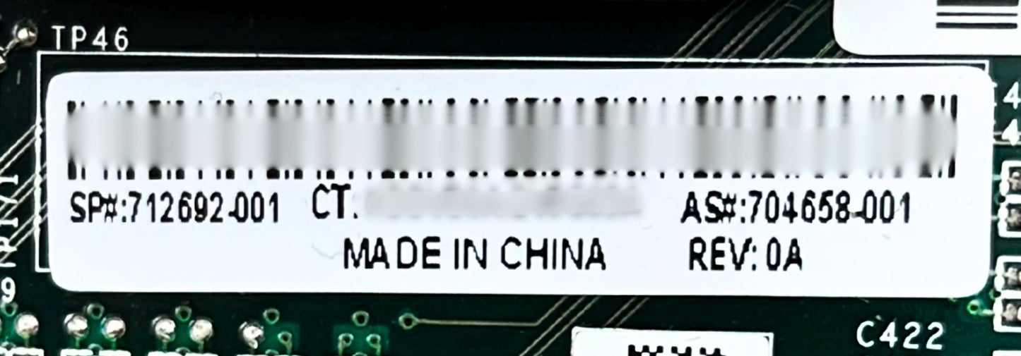 HP 712692-001 HPE MOONSHOT-180X SWITCH MOD KIT, Used