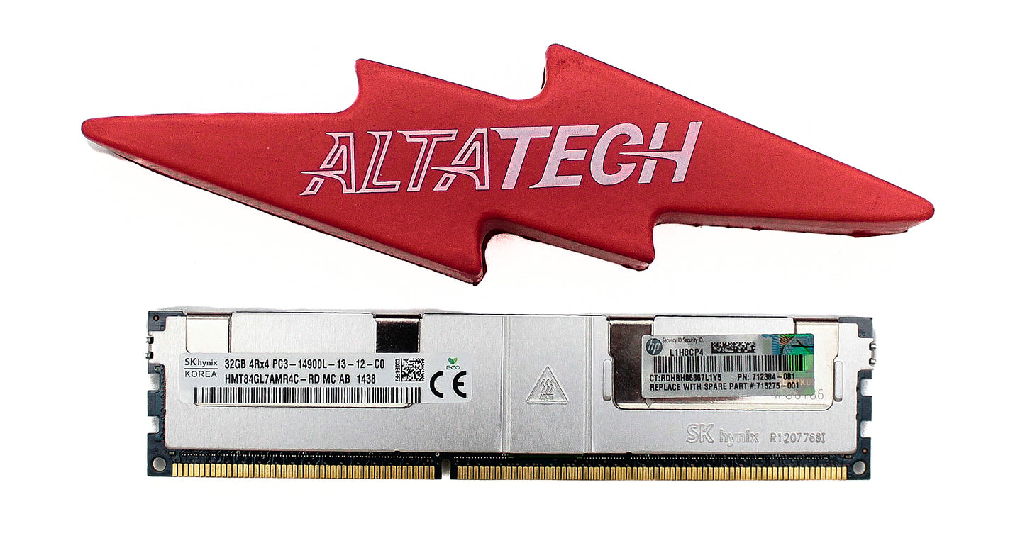HP 715275-001 32GB PC3-14900L PC3-1866 4RX4 ECC, Used