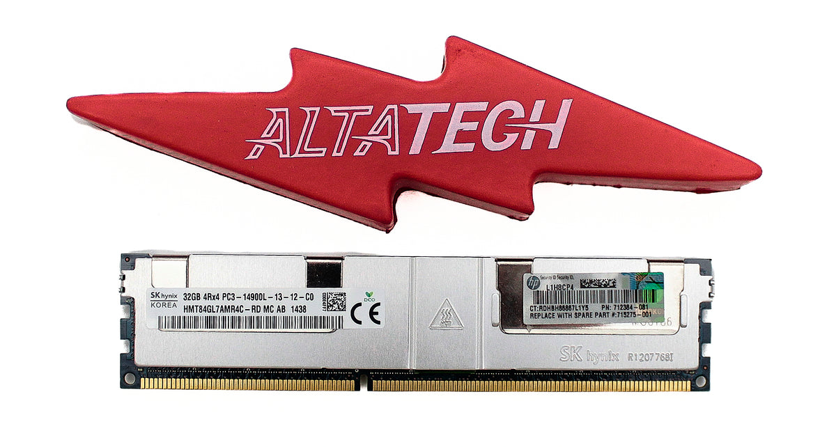 HP 715275-001 32GB PC3-14900L PC3-1866 4RX4 ECC, Used