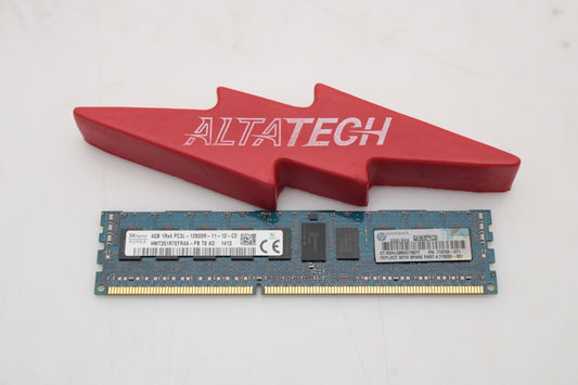 HP 715282-001 4GB 1RX4 PC3L-12800R MEMORY DIMM, Used