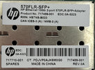HP 717489-001 10GB 2PORT 570FLR-SFP+ ETHERNET ADR, Used
