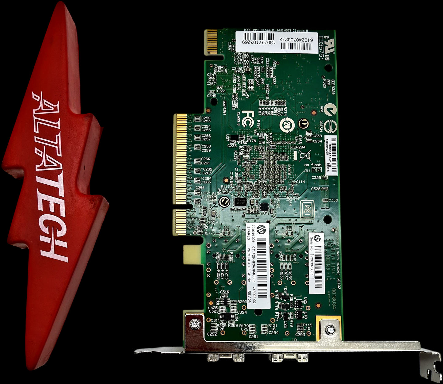 HP 718902-001 570 SFP+ Dual Port 10GB PCIE Adapter, Used