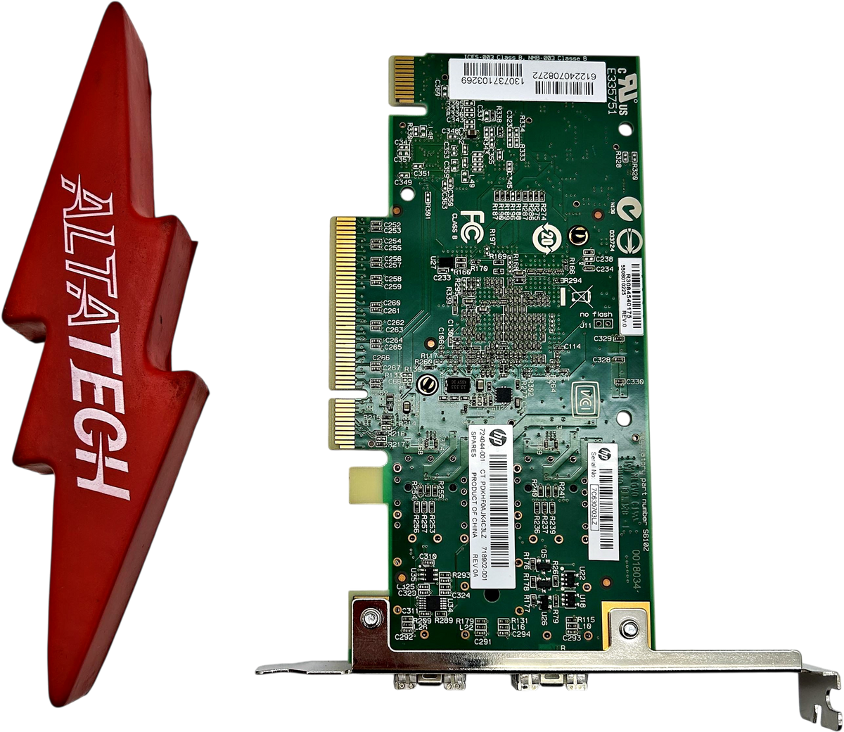 HP 718902-001 570 SFP+ Dual Port 10GB PCIE Adapter, Used