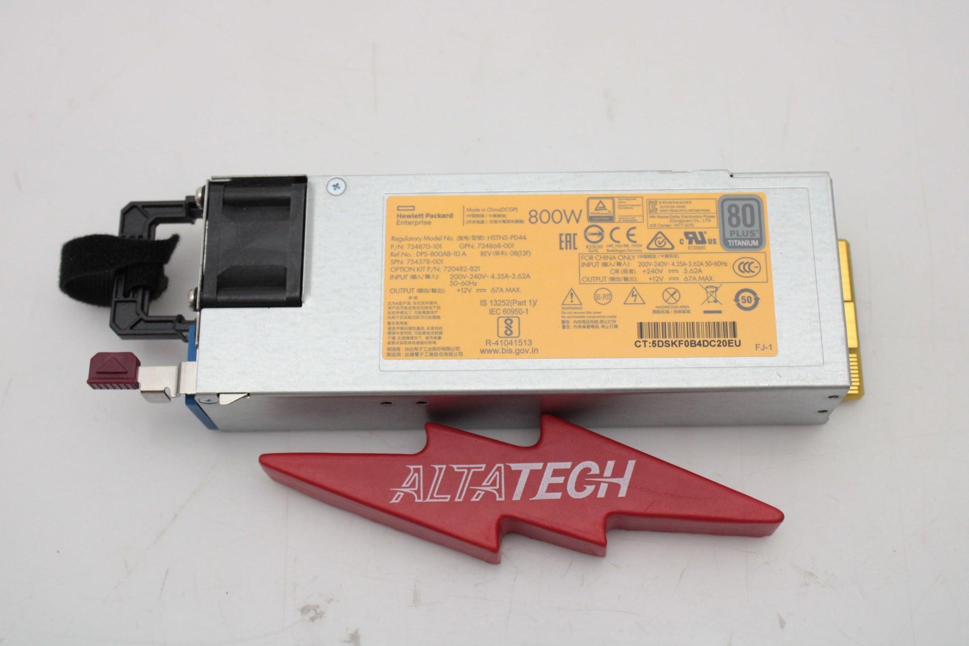 720482-B21 HP 800W Power Supply Fuente de poder - Gestion y Equipos (G&E 720482-B21 HP 800W Power Supply Fuente de poder - Gestion y Equipos (G&E