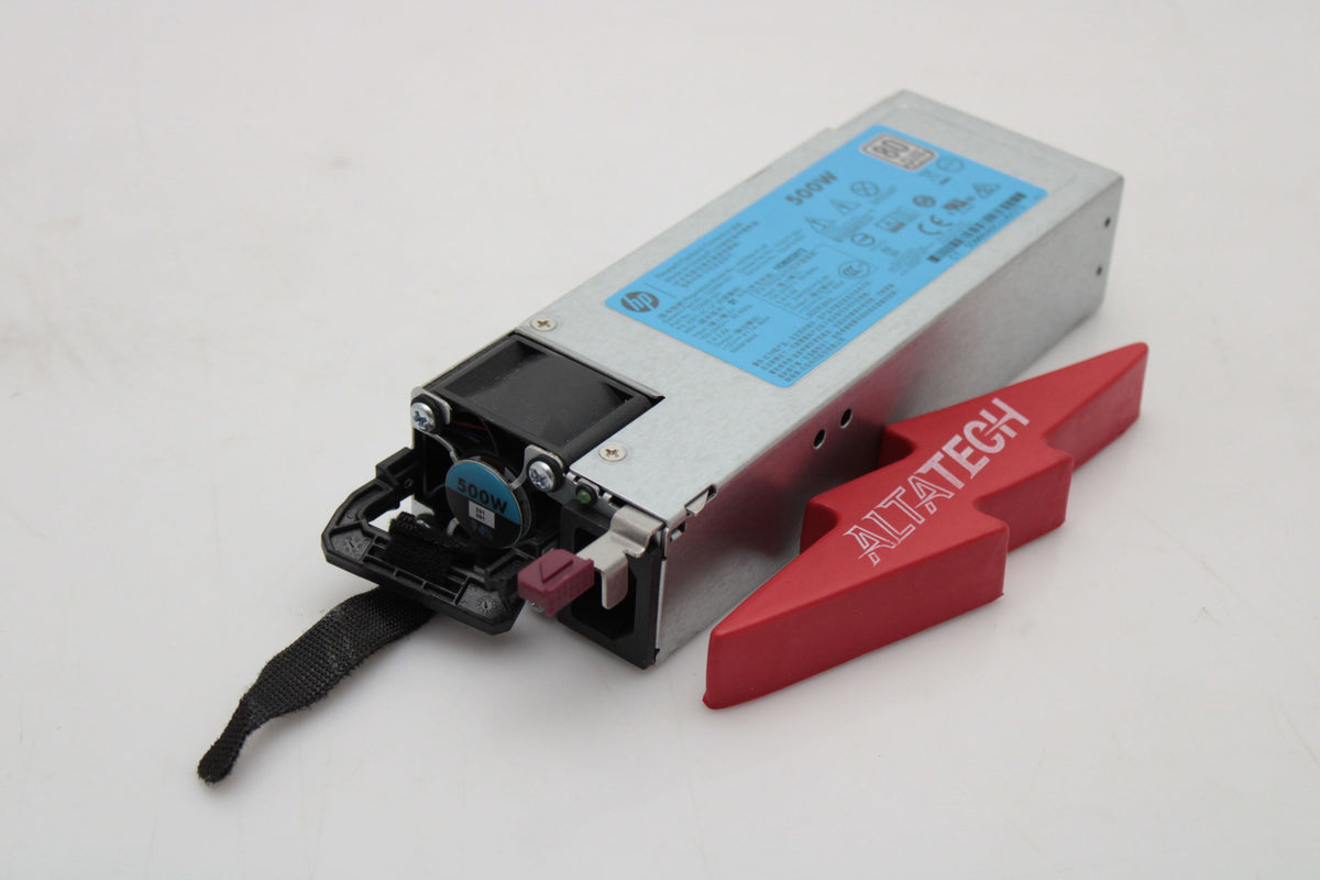 HP 723595-101 500W FLEX SLOT PLATINUM PWR SUPPLY, Used