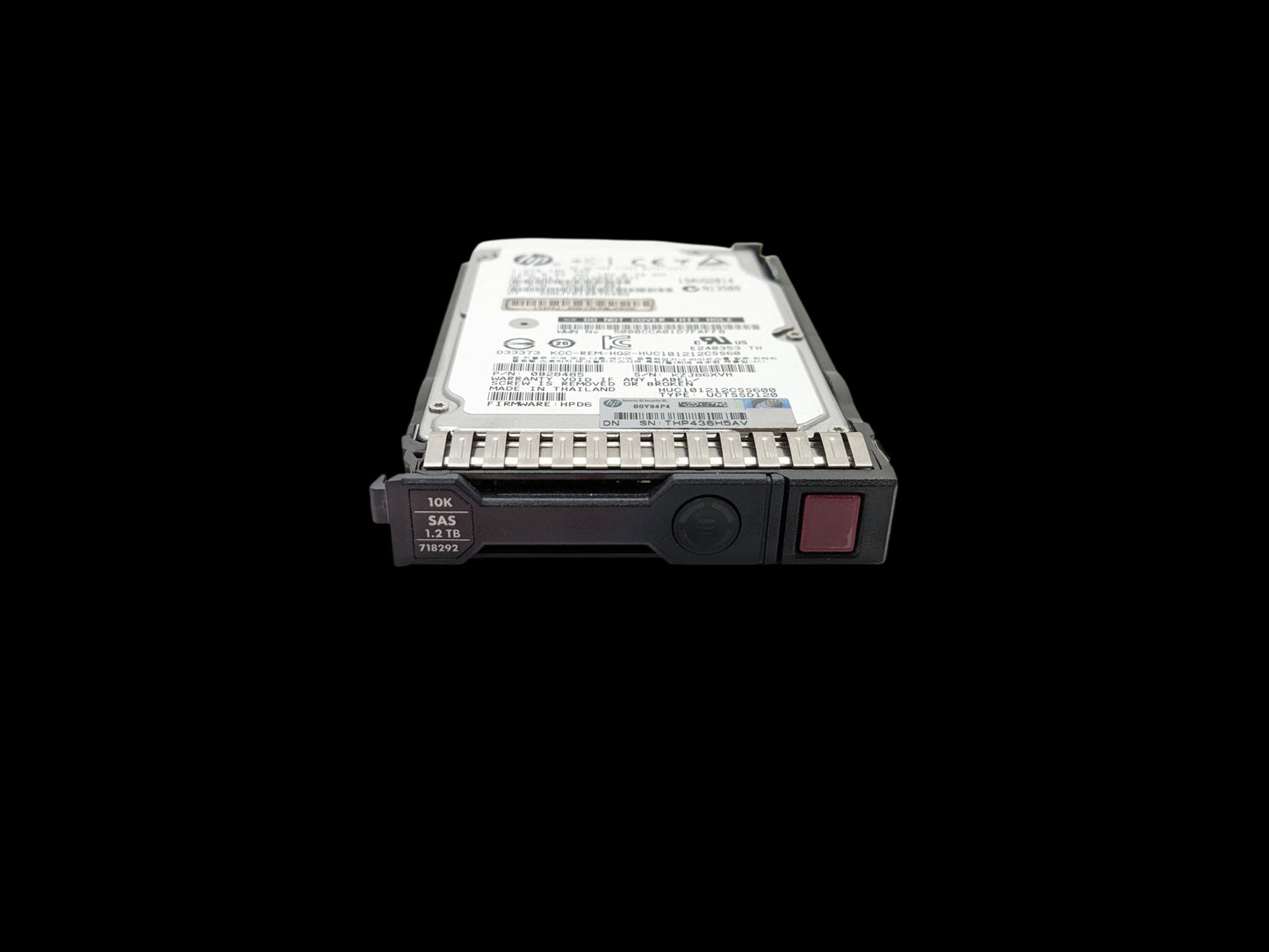 HP 726480-001 1.2TB 10K SAS SFF 2.5 6G, Used