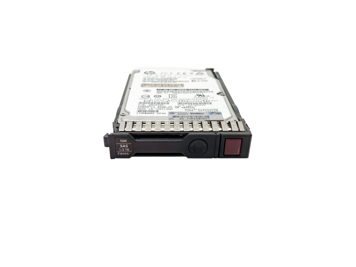 HP 726480-001 1.2TB 10K SAS SFF 2.5 6G, Used