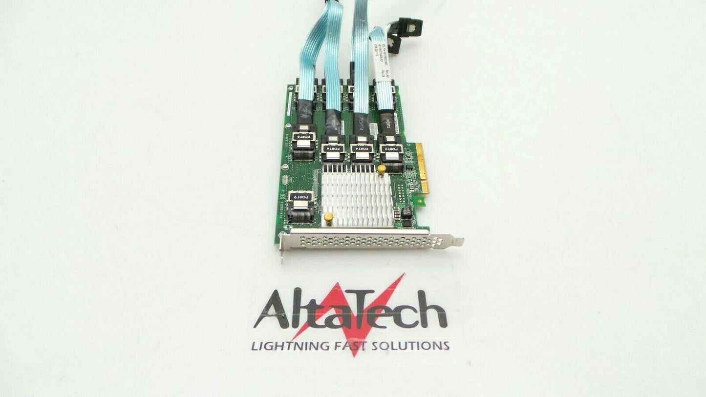 HP 727250-B21 12G SAS Expander Card with Cables, Used