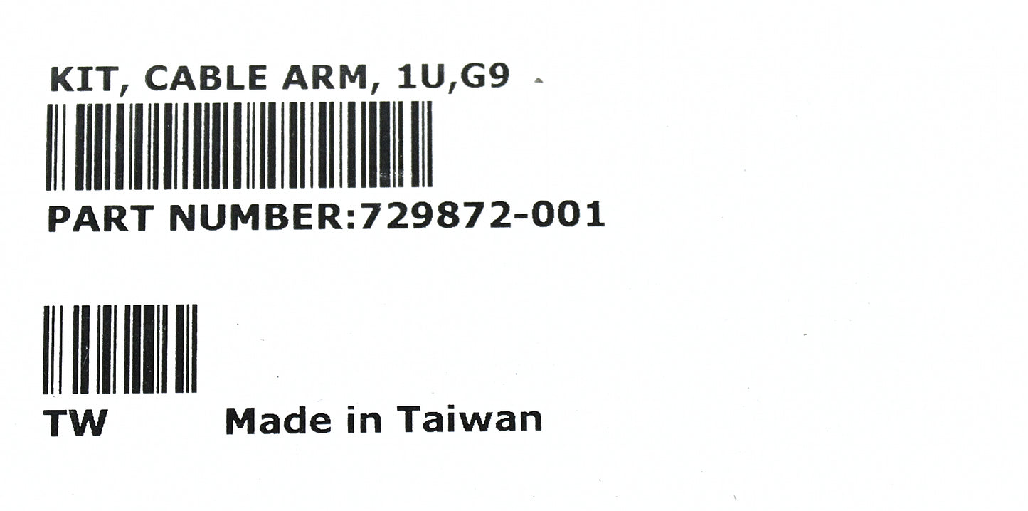 HP 729872-001 1U CMA EASY INSTALL GEN9, Used