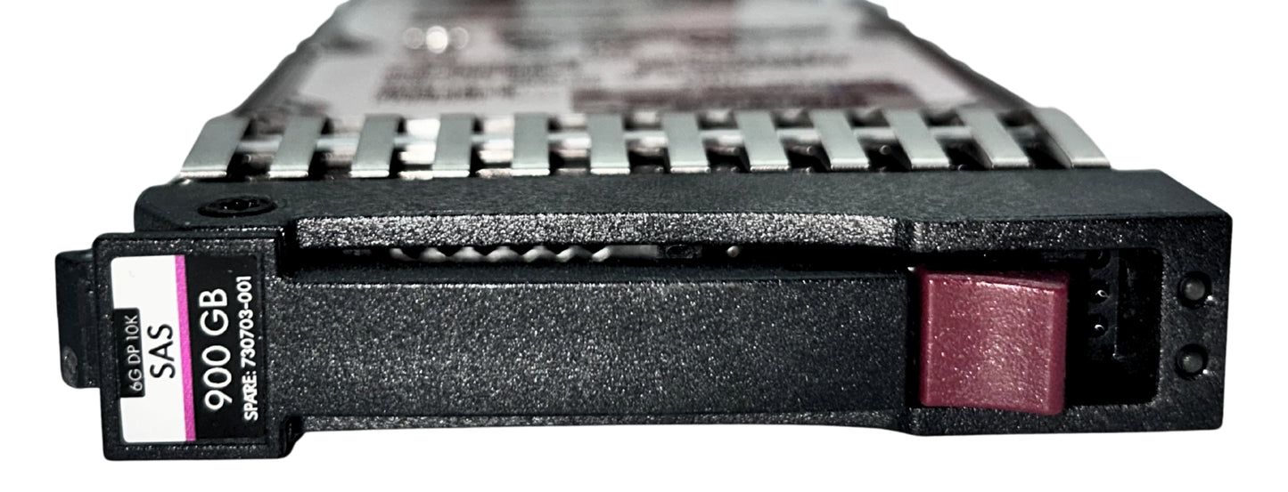 HP 730703-001 900GB 10k 6G DP SAS SFF HDD, MSA, Used