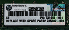 HP 731656-081 8GB PC3L-12800R 1Rx4, Used