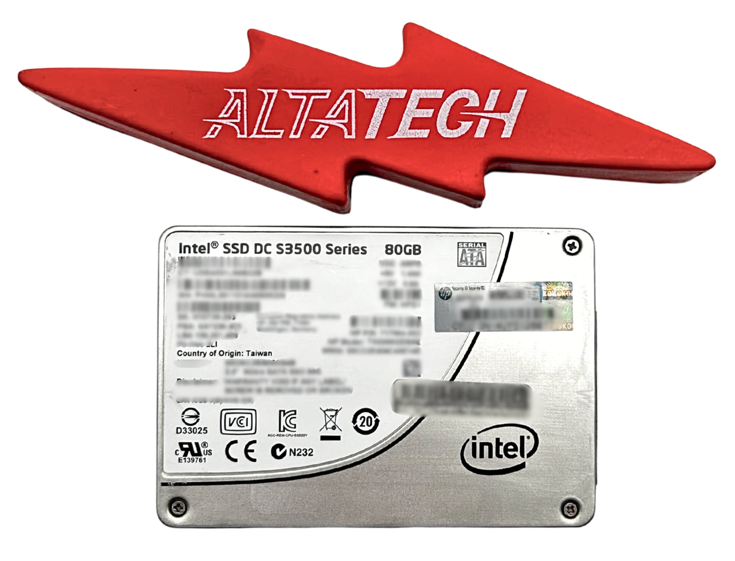 HP 734562-001 80GB 6G VE SFF SATA SC SSD HDD, Used