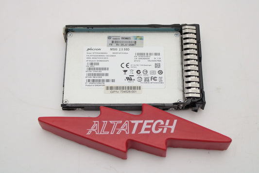 HP 734567-001 960GB 6G SATA 2.5INCH SC SSD, Used