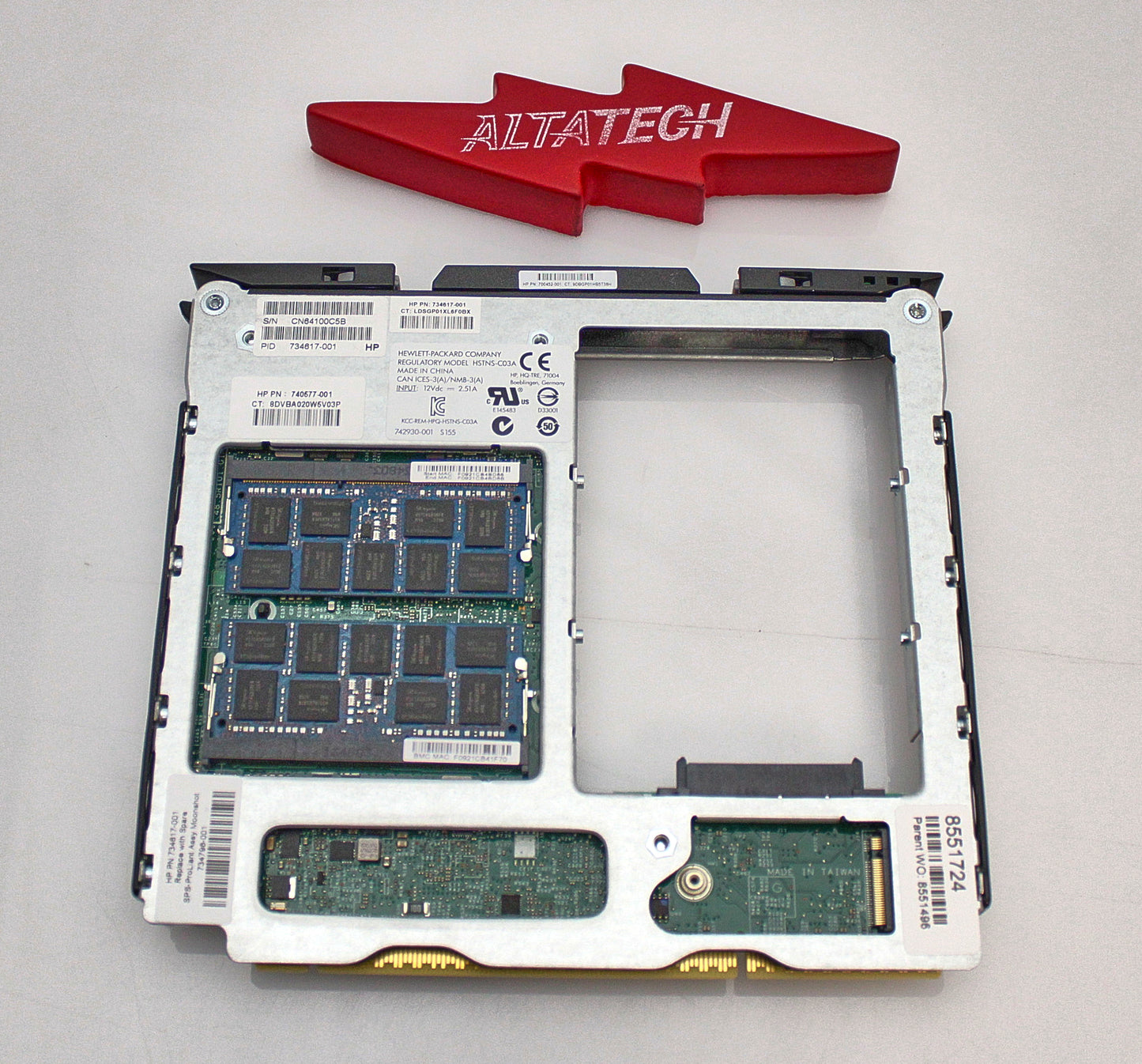 HP 734796-001 Moonshort M300 C2750 Server Cartridge, Used