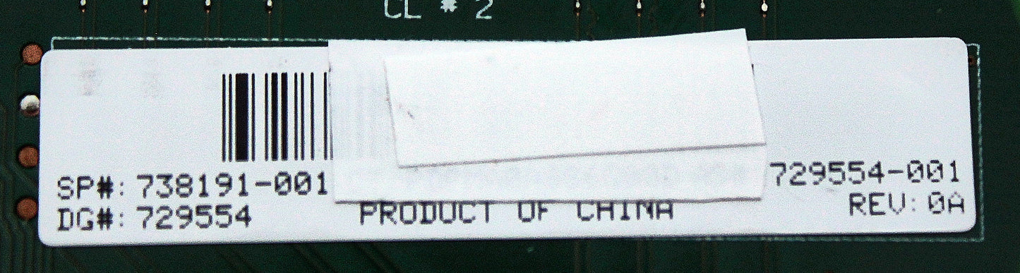 HP 738191-001 PCI-E H221 3.0 SAS HOST BUS ADAPTER, Used