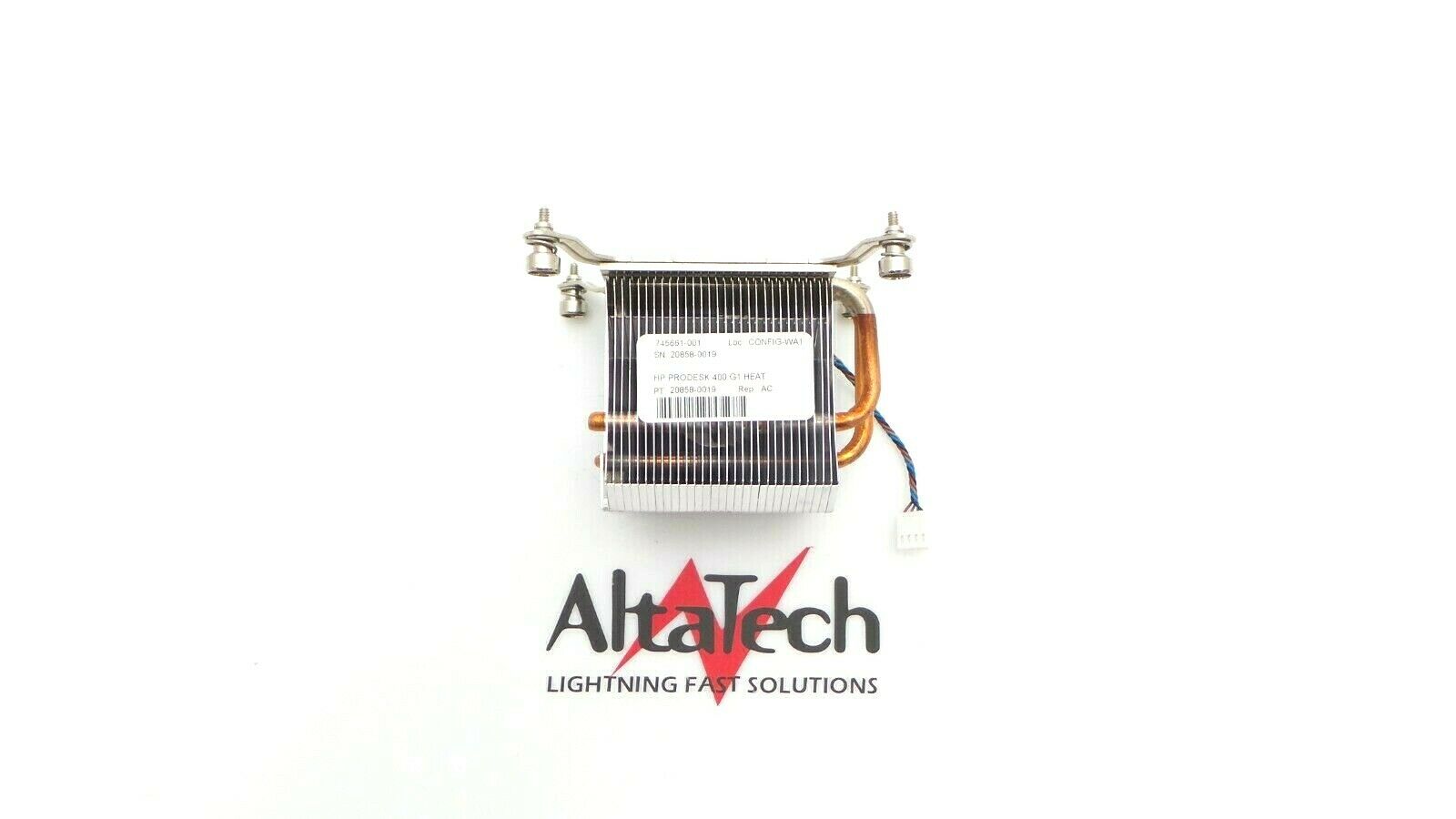 HP 745661-001 Fan/Heatsink Assembly, Used
