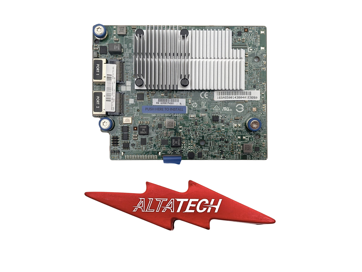 HP 749796-001 2-Port 12Gbps Mini-SAS AROC RAID ControlleR, Used
