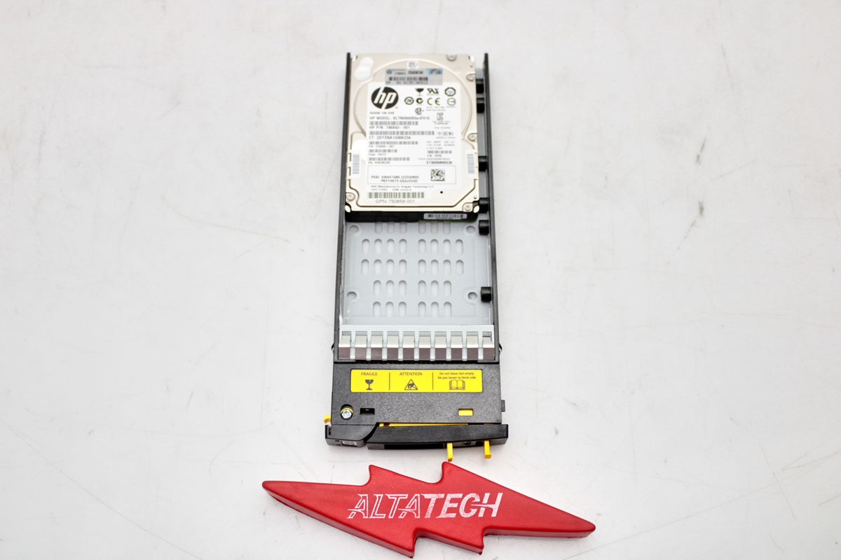 HP 750782-001 900GB 6G 10K SFF SAS HDD ENCRYPT, Used