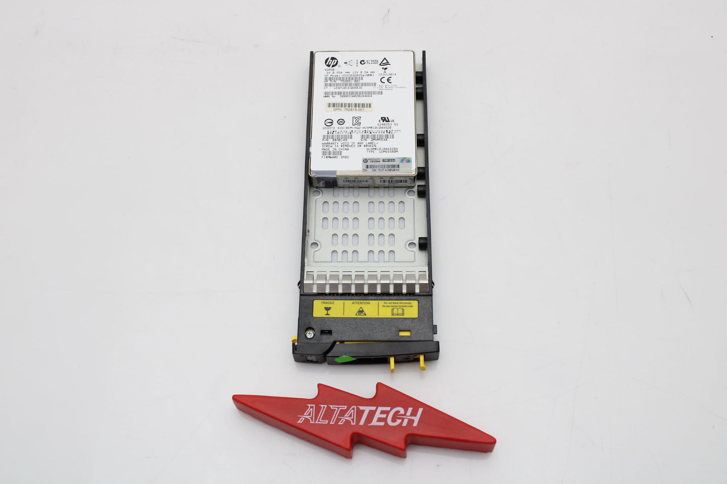 HP 752842-001 920GB 6G SFF SAS mlc SSD (m6710), Used