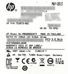 HP 753873-001 6TB 6G 7.2K LFF MDL SATA HDD (BARE DRIVE #)	 , Used