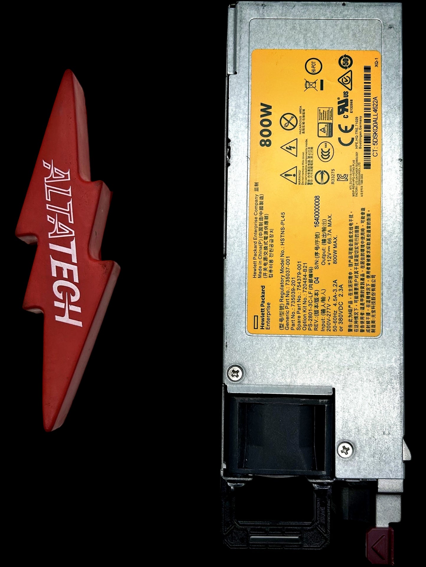 HP 754379-001 800W FS UNIV. HP POWER SUPPLY, Used