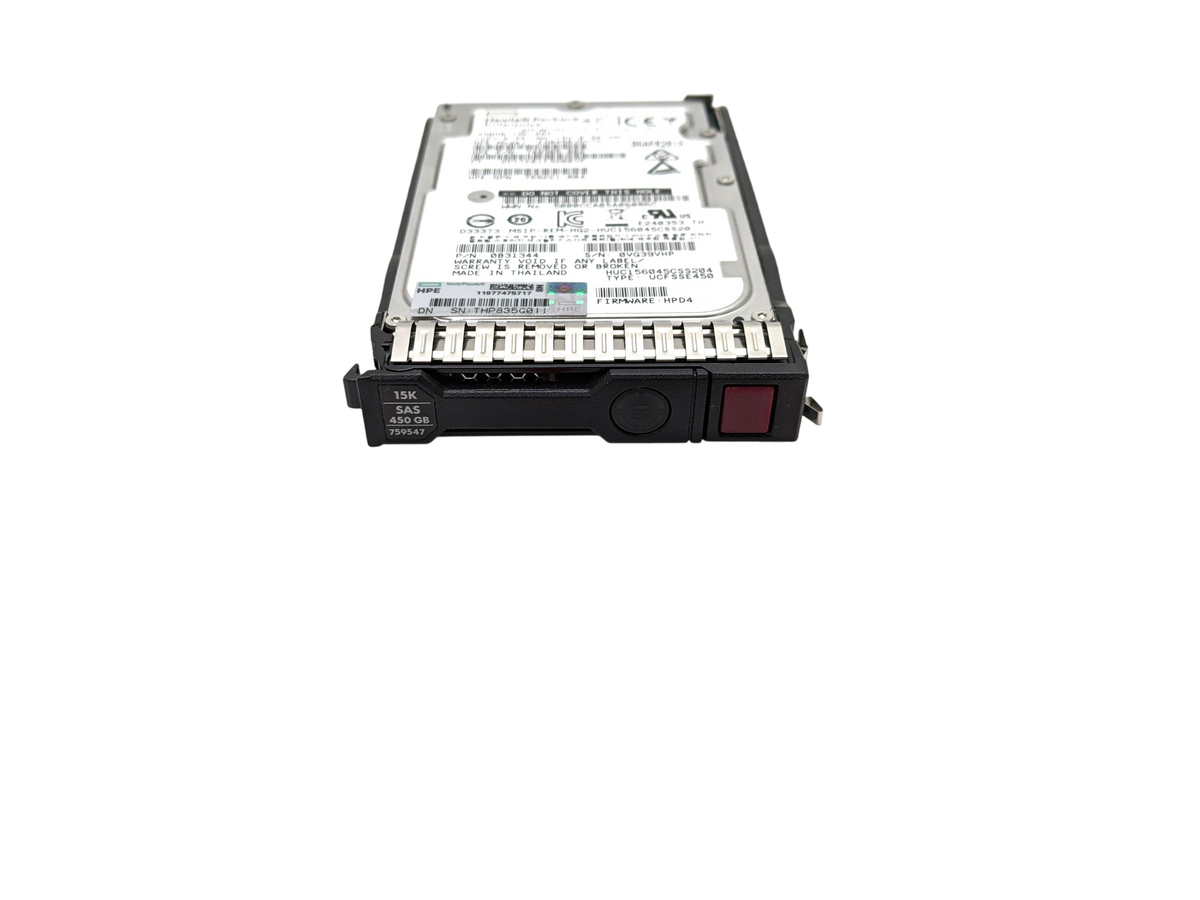 HP 759210-B21 450GB SC SFF SAS Hard Disk Drive, Used