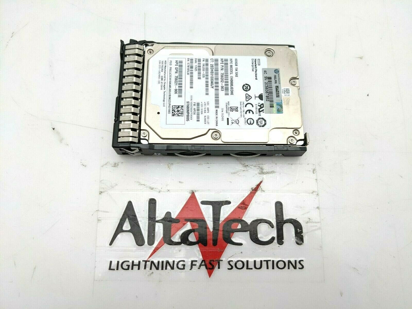 HP 759212-B21 600GB 15K SAS 2.5" 12G, Used