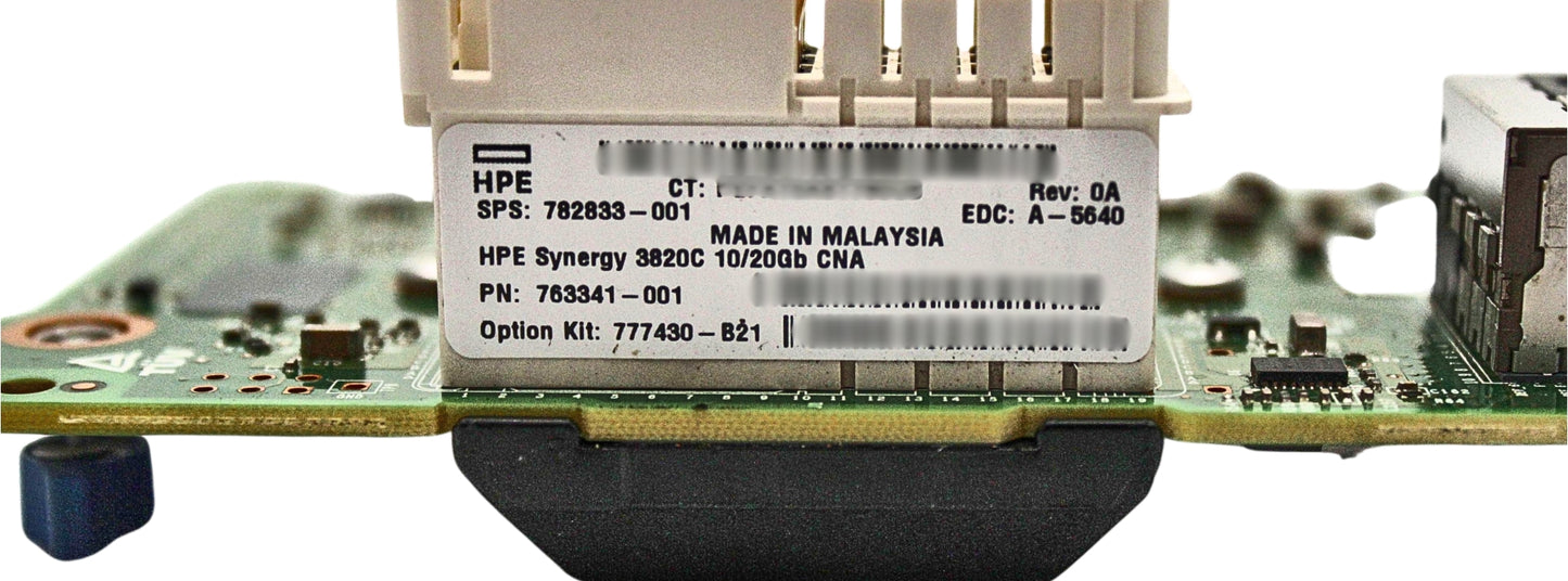HP 763341-001 Synergy 3820C 10/20GB CNA Mezzanine Controller, Used