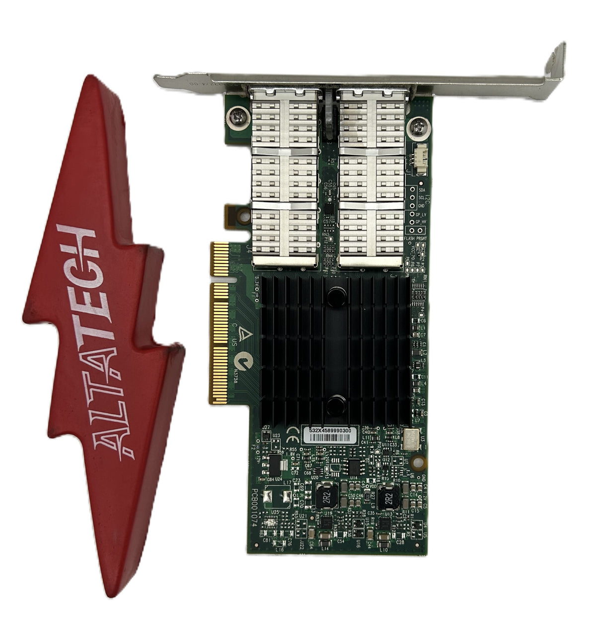 HP 764284-B21 Infiniband 544+ QSFP 10GB/40GB 2 Port Ethernet Adapter, Used