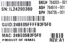 HP 764735-001 IB FDR/EN 40GB 2P 544+M Adapter, Used