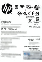 HP 765251-002 6TB SATA 6G 7.2K LFF LP 512E HDD Hard Disk Drive, Used