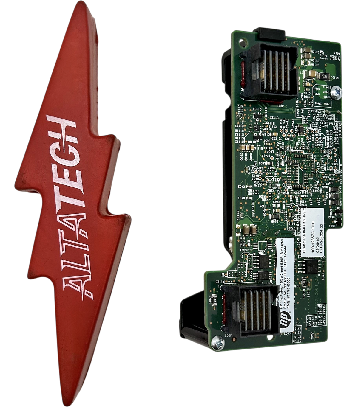 HP 766488-001 BLC 10GB 2-PORT 536FLB ADAPTER, Used