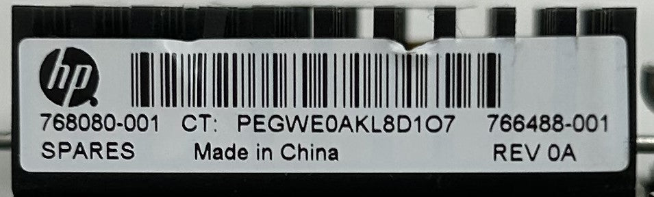 HP 766488-001 BLC 10GB 2-PORT 536FLB ADAPTER, Used