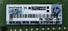 HP 774169-001 4GB PC4-17000P DDR4-2133 1RX8 ECC, Used