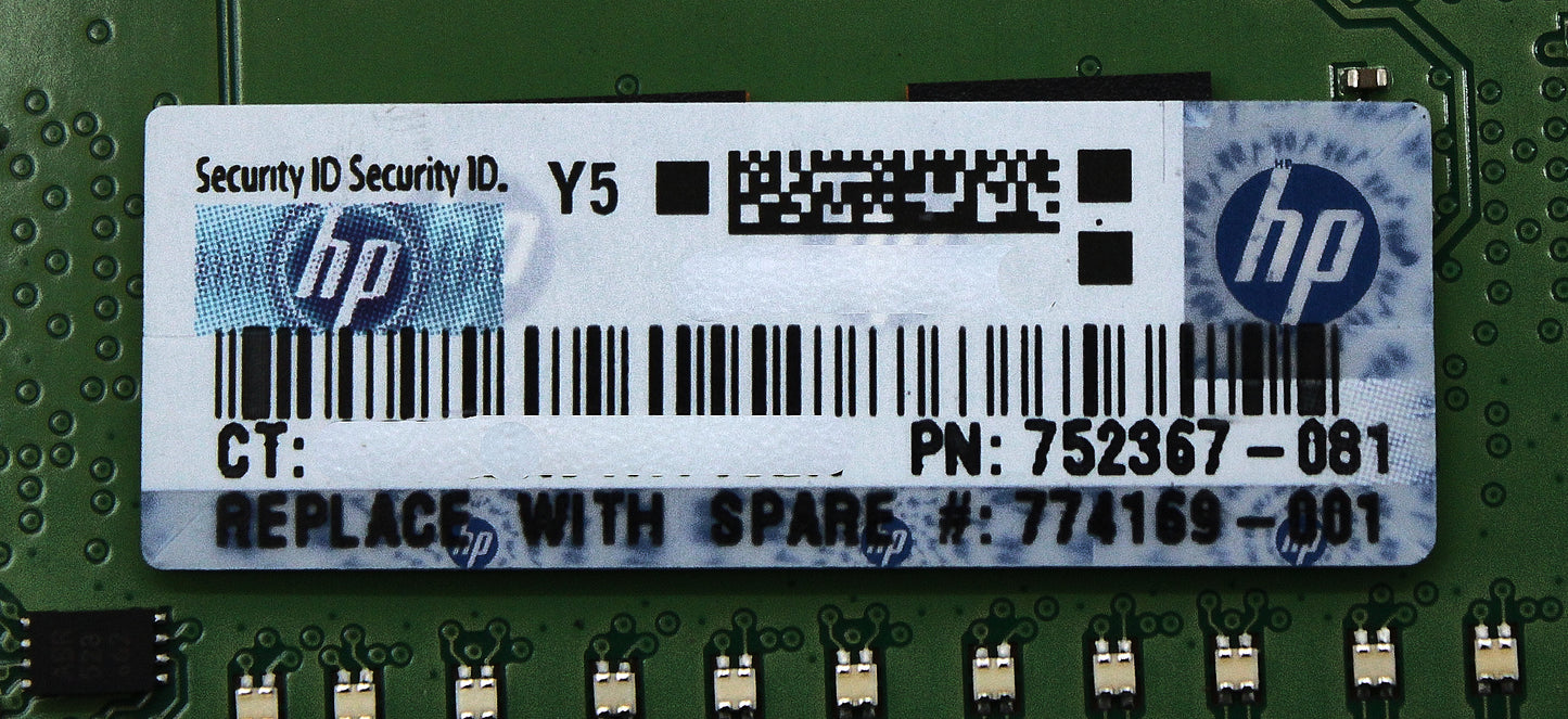 HP 774169-001 4GB PC4-17000P DDR4-2133 1RX8 ECC, Used