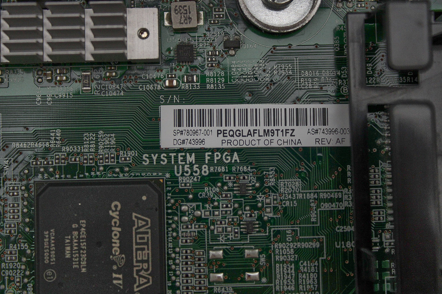 HP 780967-001 ML350 G9 V3 SYSTEM BOARD, Used