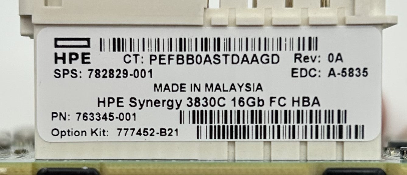 HP 782829-001 Synergy DP 16GB FC HBA, Used