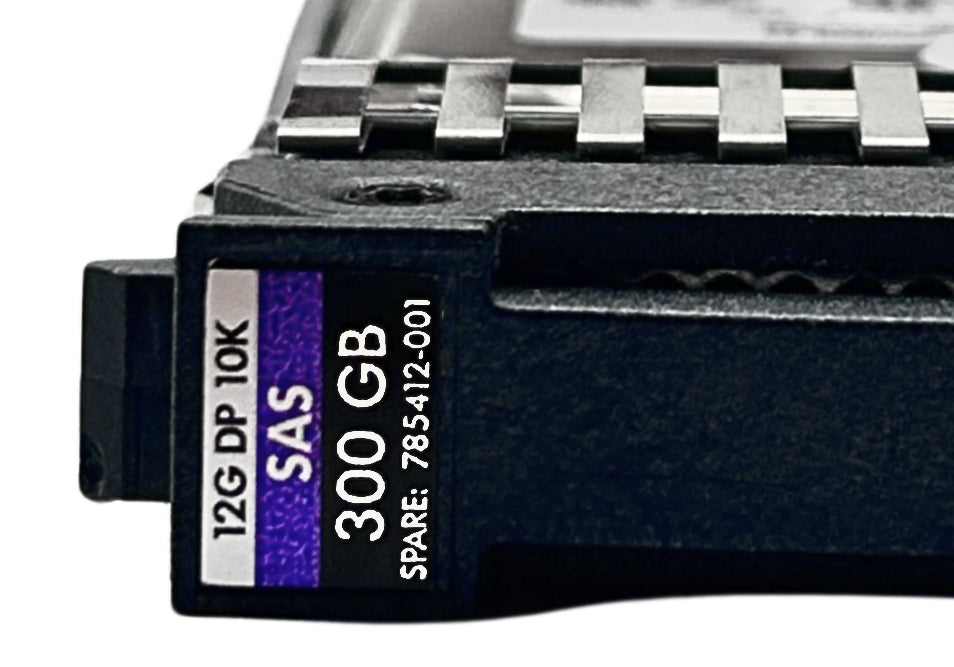 HP 785412-001 300GB 12G 10K SFF SAS HDD, Used