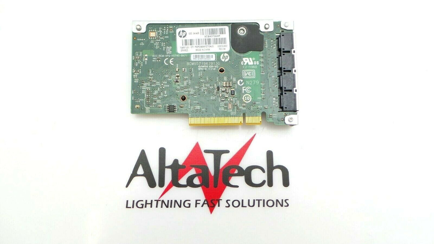 HP 789897-001 ProLiant DL 1GB 4-Port Ethernet Adapter, Used