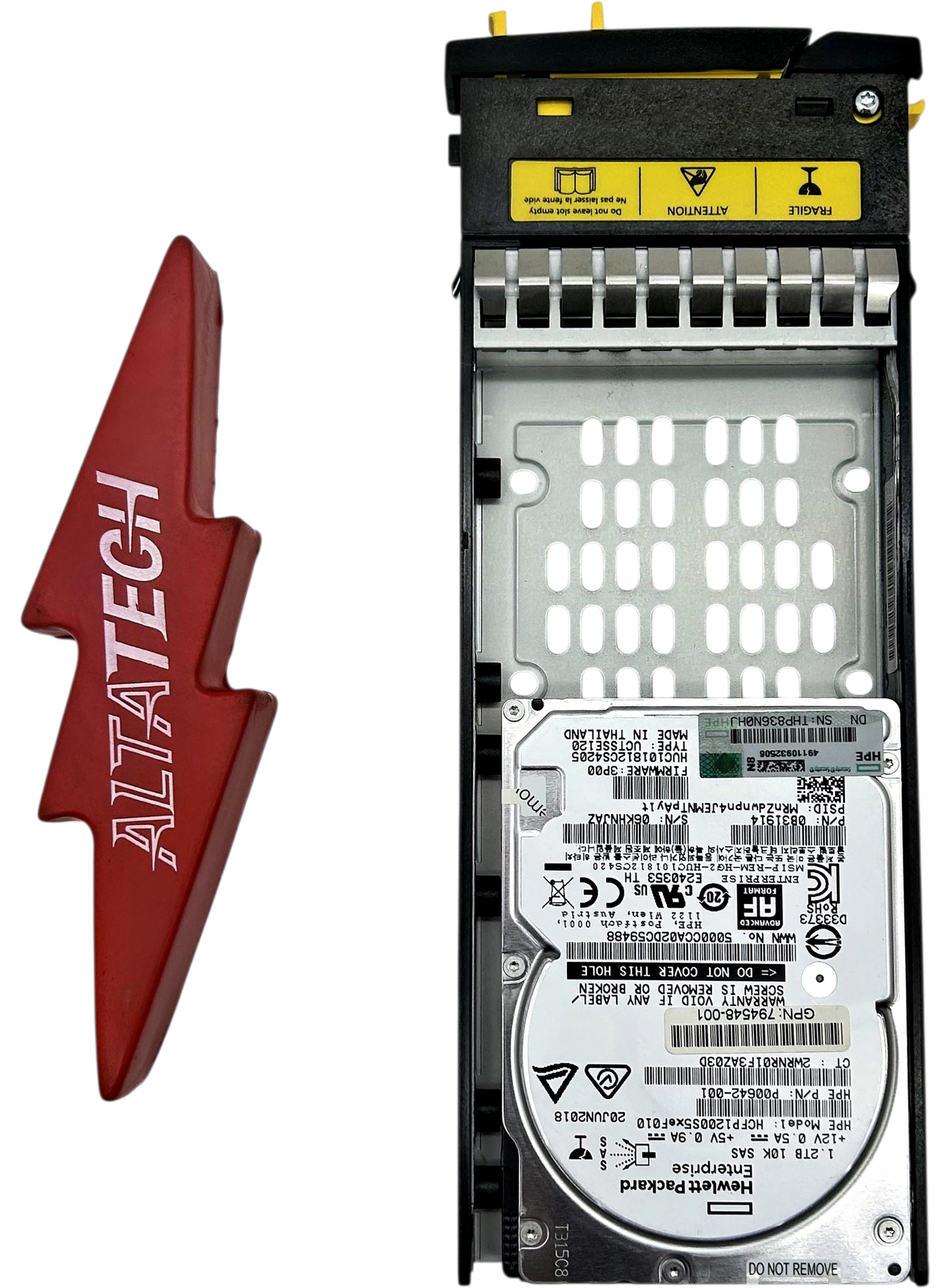 HP 794548-001 3Par 1.2TB 6G SAS Storeserv M6710 SFF FIPS HDD, Used
