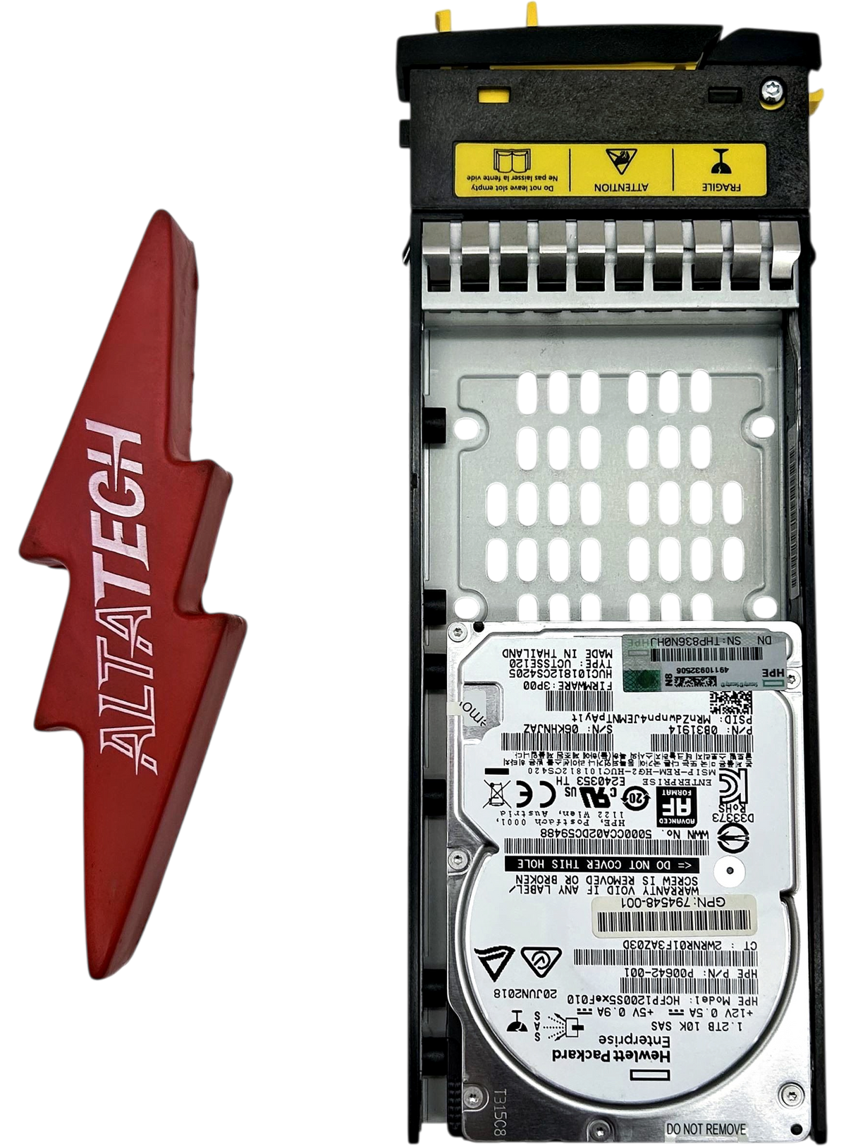 HP 794548-001 3Par 1.2TB 6G SAS Storeserv M6710 SFF FIPS HDD, Used