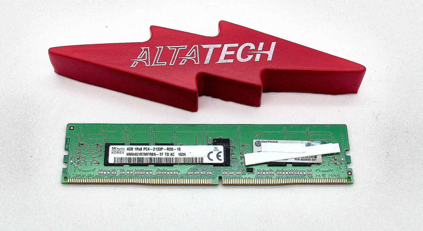 HP 803656-081 8GB PC4-17000P DDR4-2133 1RX4 ECC, Used