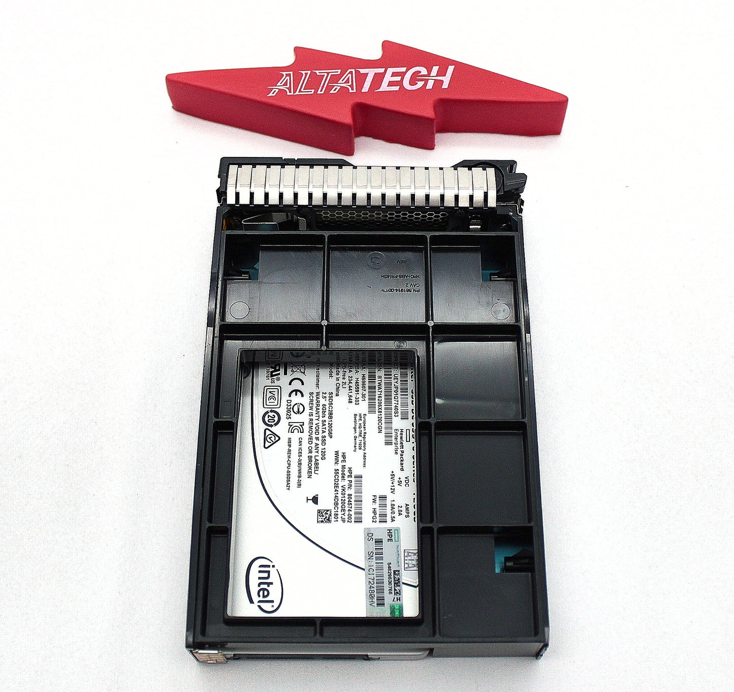 HP 805372-001 120GB 6Gb SATA 3.5in RI PLP SCC SSD, Used