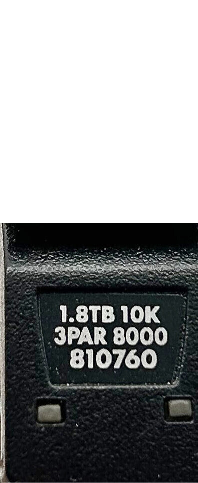 HP 810760-001 3PAR STORESERV 8000 1.8TB SAS Hard Disk Drive 2.5 Inch, Used