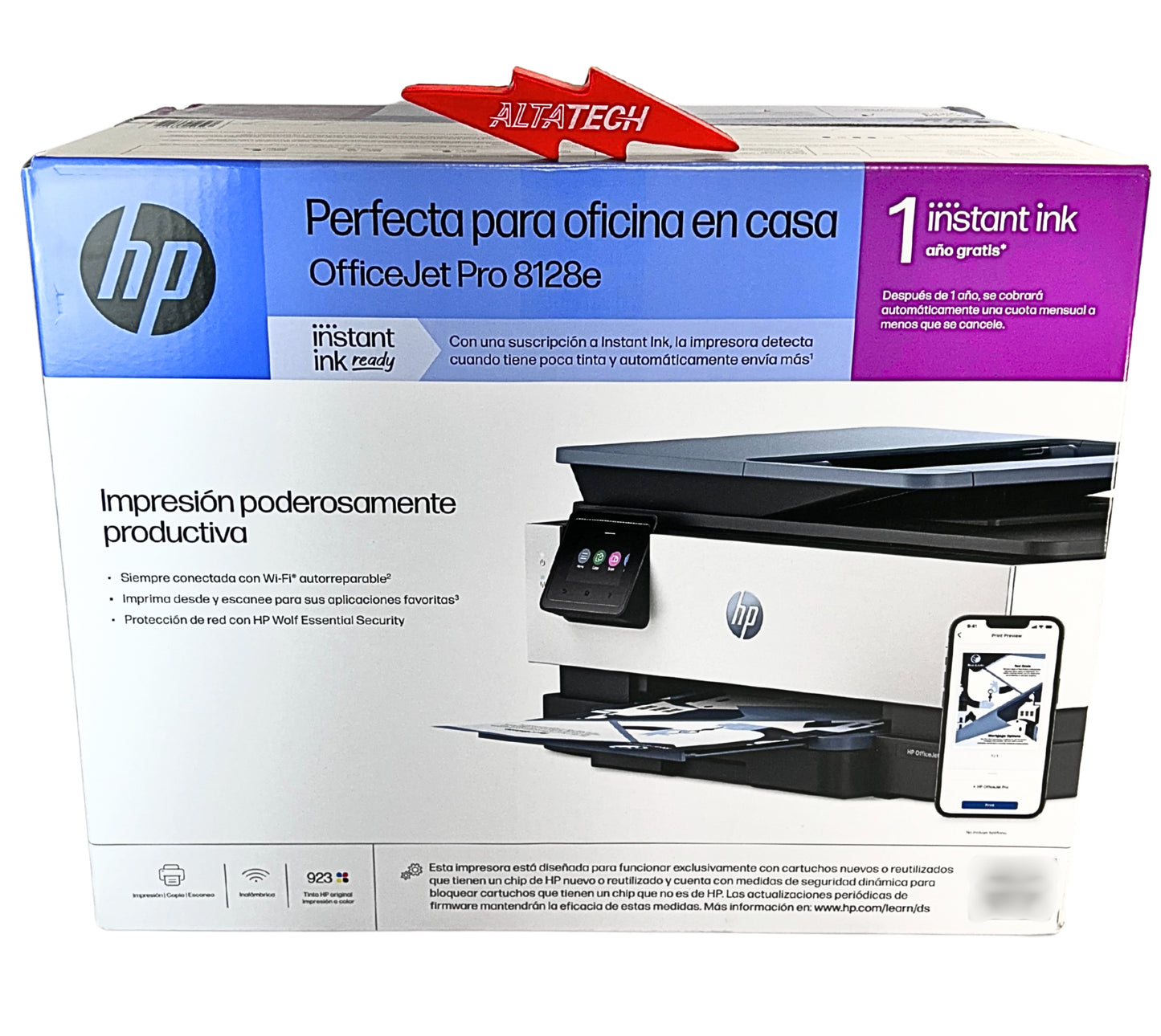 HP 8128e HP OfficeJet Pro 8128e, Used